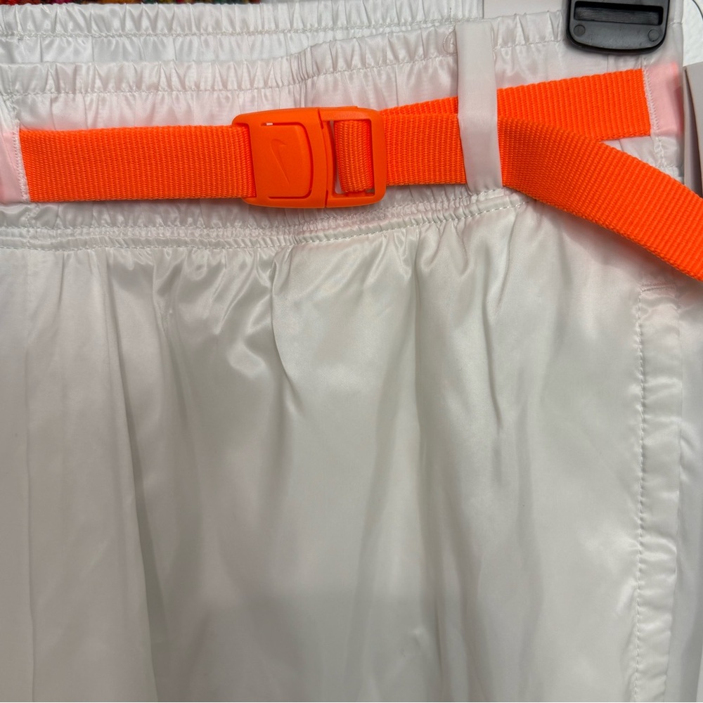 😎Women’s Nike Tech Pack white transparent active joggers pants Medium M NEW NWT - Picture 8 of 10